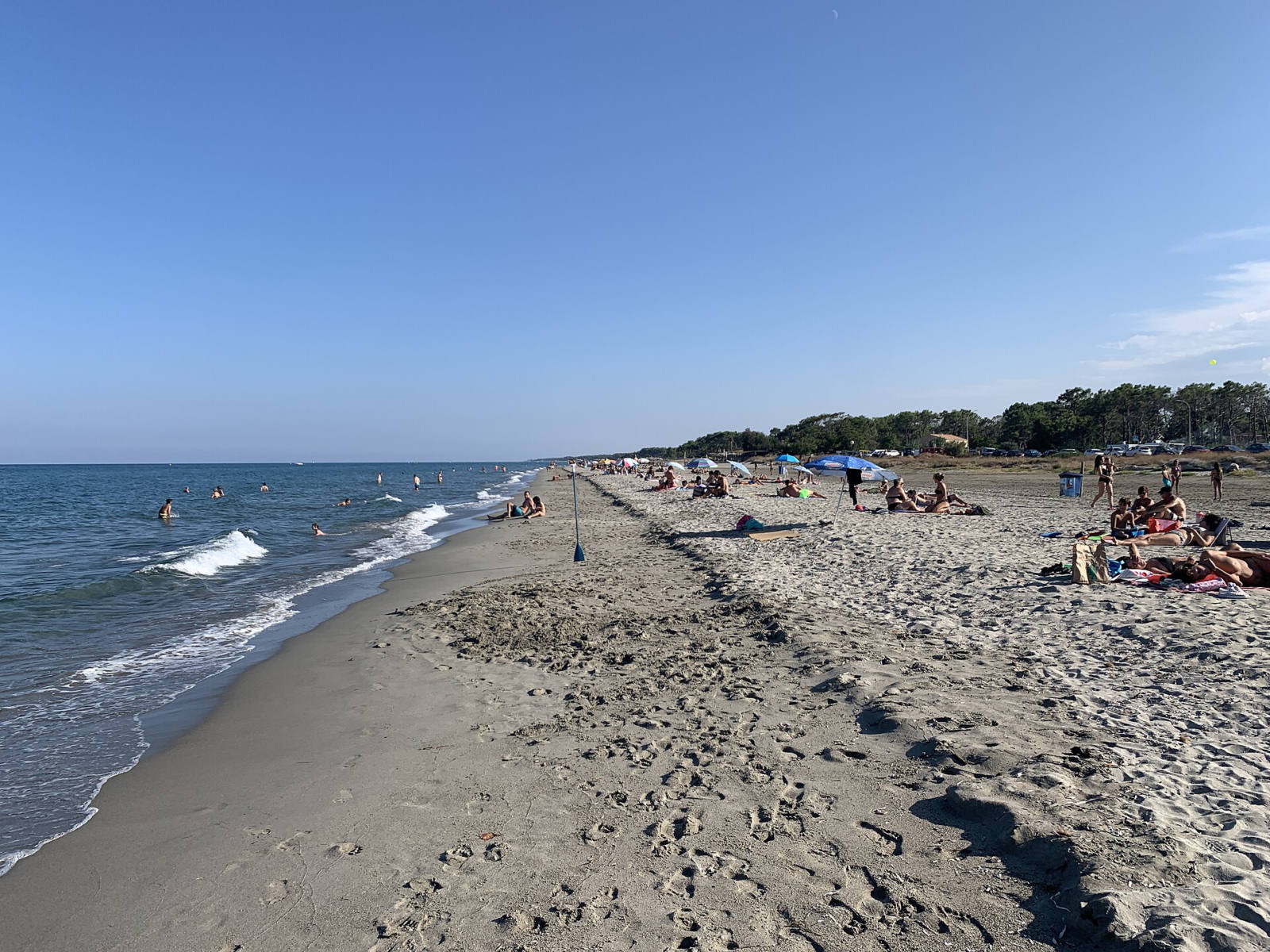 Biguglia - Pineto, plage en Haute-Corse