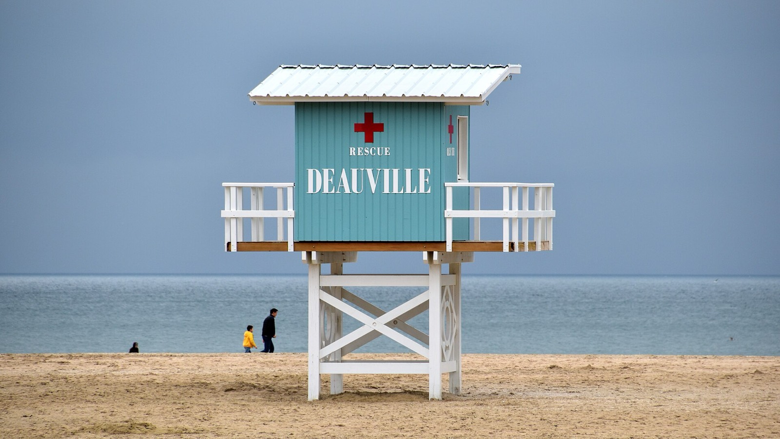 Plage de Deauville, plage en Calvados