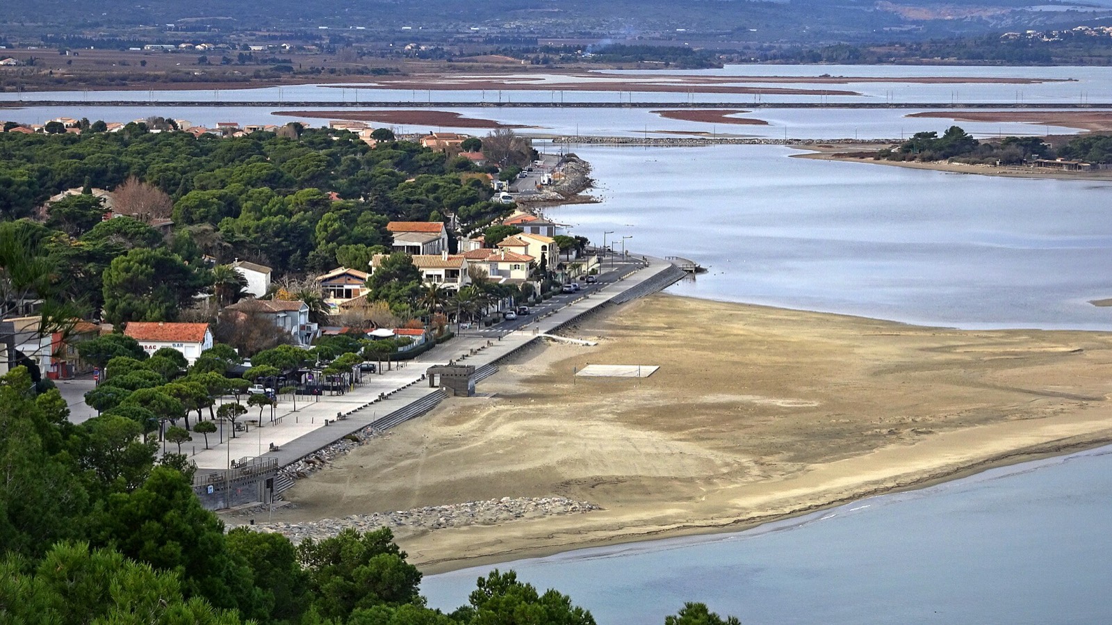 Plage de la Franqui, plage en Aude