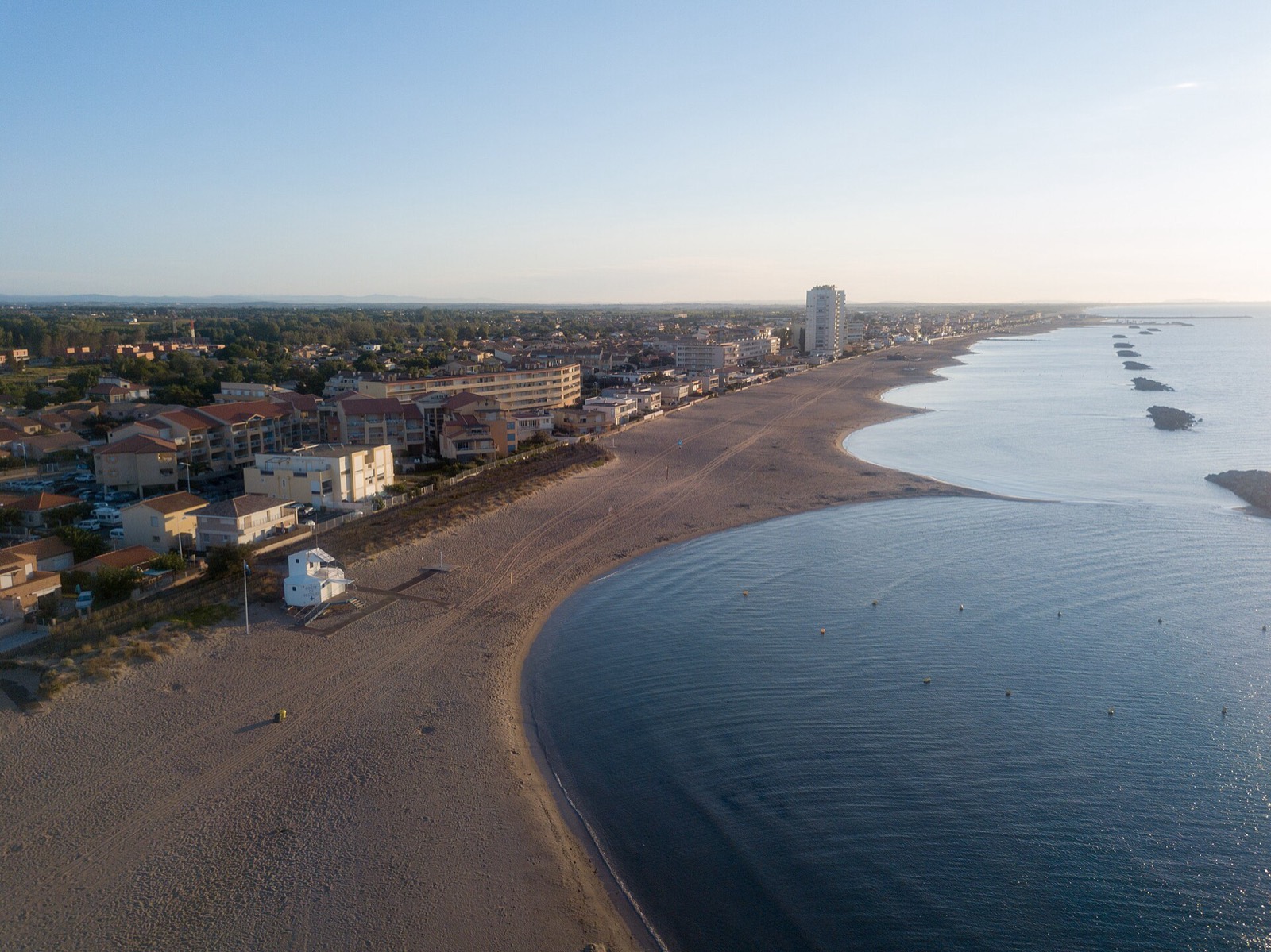 Plage de Valras, plage en Hérault